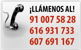 Llamenos al 91 409 18 13