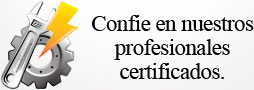 Conf&iacute;e en nuestros profesionales certificados